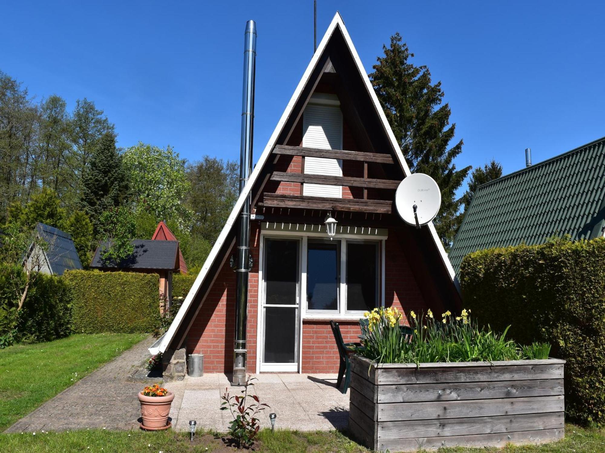 Ferienhaus Am Duemmer See In Perlin Buitenkant foto