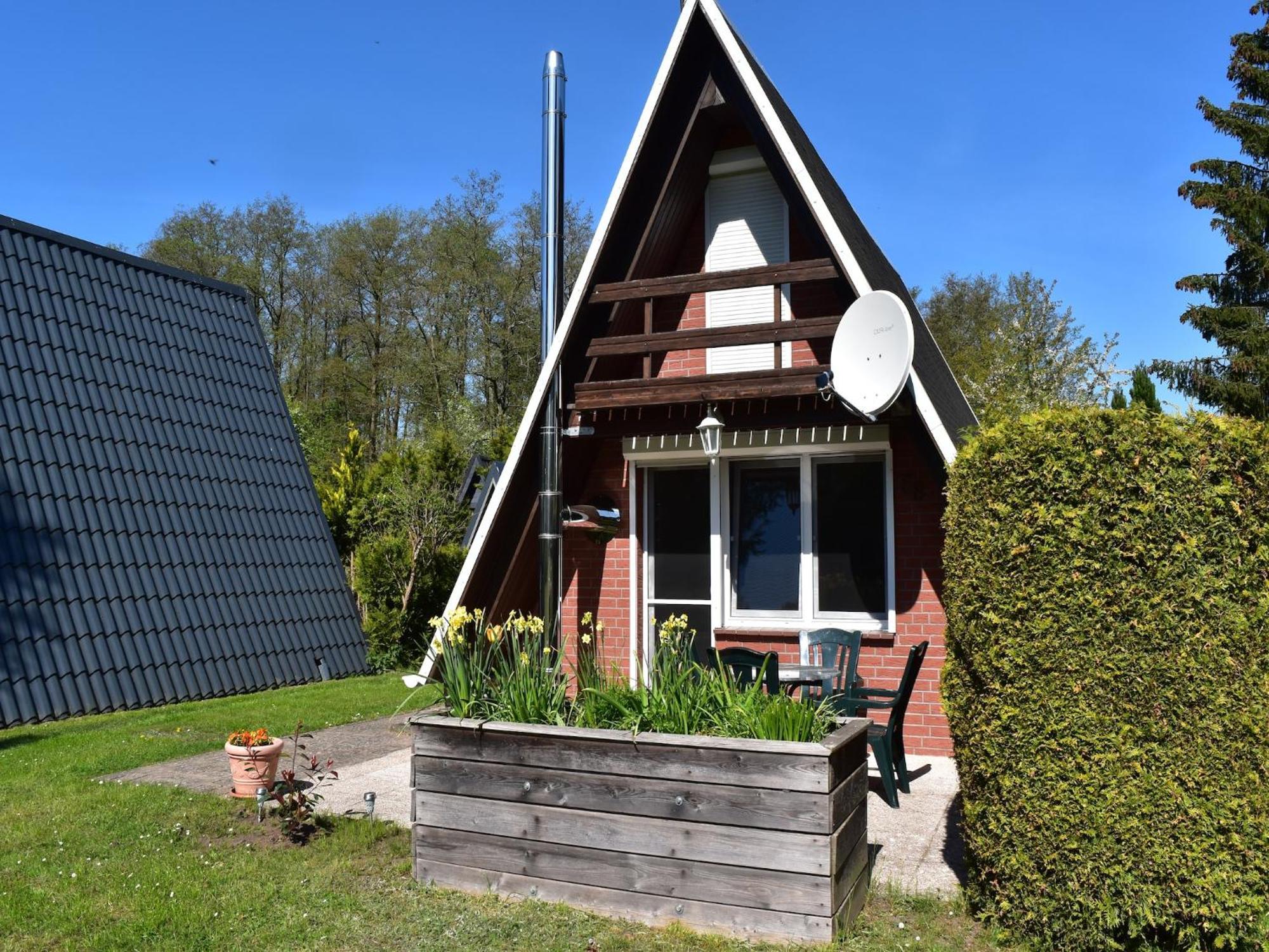 Ferienhaus Am Duemmer See In Perlin Buitenkant foto